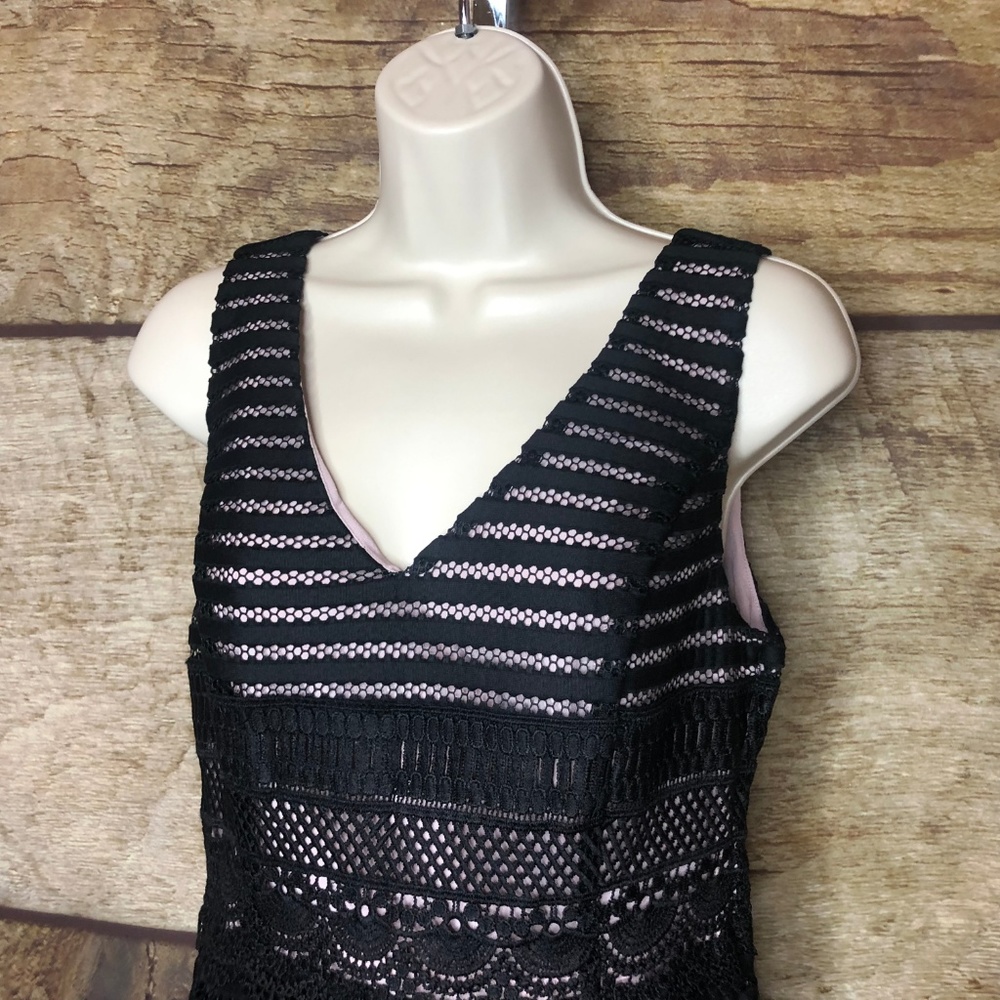 Modcloth Dress Lace Overlay Sleeveless NWOT - Picture 2 of 6